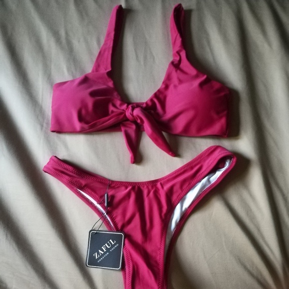 Zaful Other - NWT Zaful Bikini- Burgundy